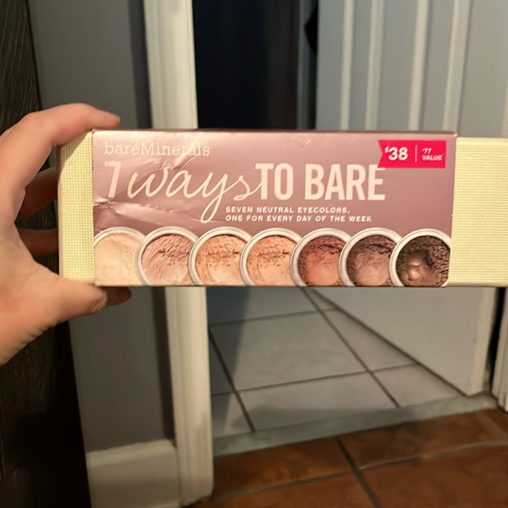 Bare Minerals 7 ways to bare loose eye shadow